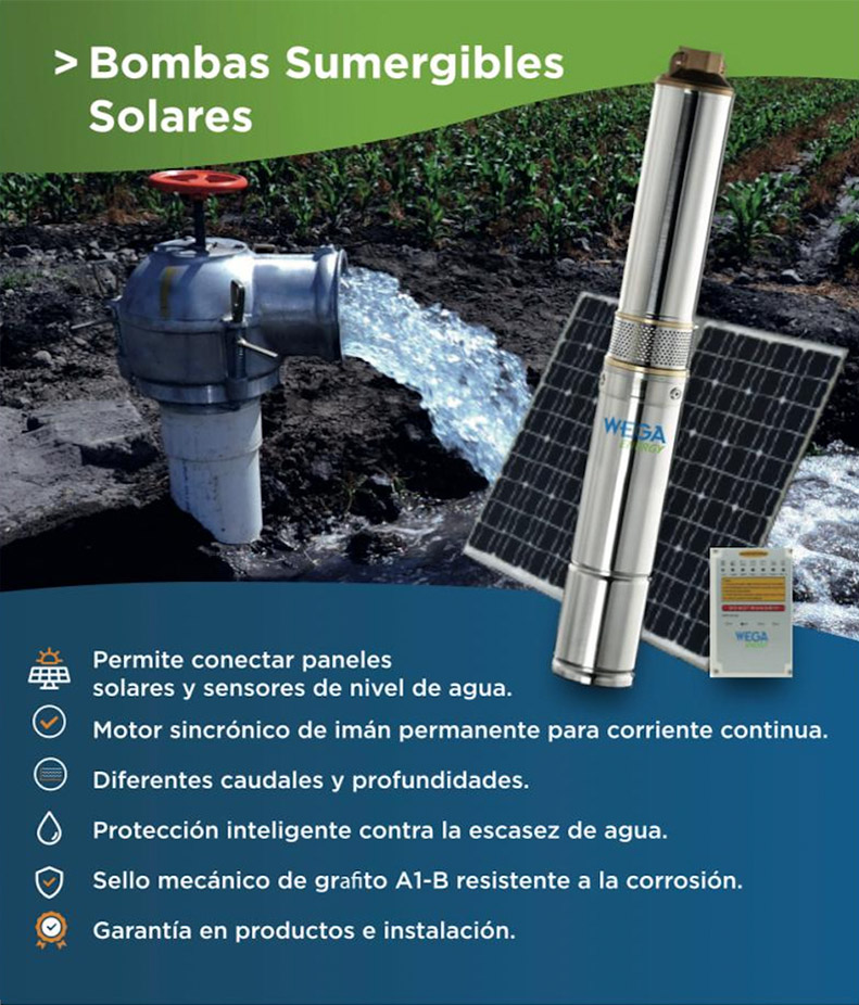 bombas sumergibles solar